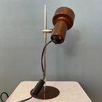 Vintage Bruine Verstelbare Ruimtetijdperk Bureaulamp thumbnail 7