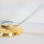 Vintage Messing Plexiglas Grupo Mci Bureaulamp '70 Regency thumbnail 7