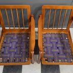 Set Of Two Grey Easy Chairs 1960S thumbnail 14