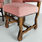 Beech Os De Mouton Taperstry Toelen (Set Van 4) thumbnail 3