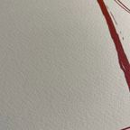 A. Modigliani (1884-1920), Tetes (red), Printed In Italy thumbnail 4