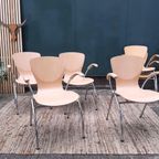 4 / 6x Bingo Eetkamerstoel Vlinderstoel Retro Design Stoelen thumbnail 2