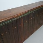 Spanisch Chestnut Wood Side Board Antiqu Bar Counter. Butcher Bar Counter thumbnail 11