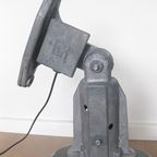 Vintage Zwart Emaille Frans Industriële Lamp thumbnail 6