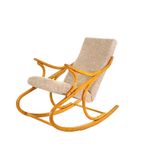 Vintage Schommelstoel Van Michael Thonet Voor Ton thumbnail 2