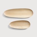 Ethnicraft Thin Oval Boards Set Sycamore thumbnail 3