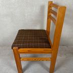 4x Vintage Eetkamerstoelen thumbnail 9