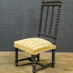 Antique French Bobbin Chair, 19Th Century thumbnail 6