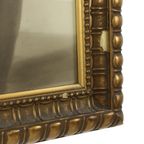 Grote Oude Foto Portret Oude Man Gouden Lijst Hars Brugge 1921 thumbnail 2