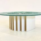 Heinz Lilienthal Sculpturale Salontafel Met Glazen Blad thumbnail 7