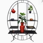 Grote Metalen Wandkast Oosterse Kast Bonsai Kast thumbnail 3