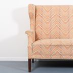 Danish Modern Wing Sofa / Bank From 1960’S thumbnail 6