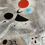 Joan Miró (1893-1983) – Woman And Birds In Front Of The Sun thumbnail 6
