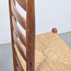 Set 2 Vintage Brutalist Charlotte Perriand Stoel Japandi '60 thumbnail 12