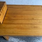 Geometric Brutalist Dining Table, 1980s thumbnail 5