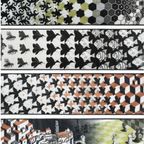 Escher Metamorphose - Original  Baarn thumbnail 5