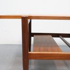 Vintage Salontafel Omkeerbaar Blad Teak thumbnail 7