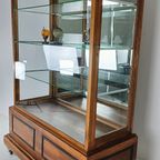 Prachtige Grote Vitrine Kast thumbnail 7