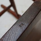 Antieke Engelse Windsor Stoelen Eetkamerstoelen, Set Van 5 thumbnail 17