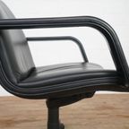 Leather Desk Chair By Geoffrey Harcourt For Artifort thumbnail 4