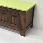 Antieke Restyle Kist Opbergkist Tv Kastje thumbnail 4