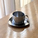 Vintage Stainless Steel Coffee Cup thumbnail 4
