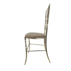 Italian Design - Chiavari Chair - High Chair - Messing - Italie - 1950's thumbnail 5