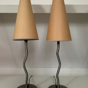 Zeldzame Vintage Ikea Antimon Squiggle Lamp