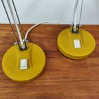 Mid Century Yellow Desk/Wall/Bedstand Lamp, Set Of 2 thumbnail 7