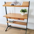 Vintage Modulair, Vrijstaand Wandsysteem, Secretaire Olof Pira thumbnail 8