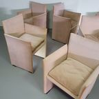 Set (6) By Mario Bellini 401 Break Chairs For Cassina, 1990s thumbnail 9