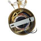 Hollywood Regency Stijl - Messing - Verguld - Kristal - Wandlamp - 80S thumbnail 6
