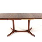 Ovalen 2x Verlengbare Eettafel Massief Teak Deens thumbnail 16