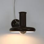 Top Design Fog & Morup Donkerbruine Wandlamp - Model Optima 5 - Ontworpen Door Hans Due - Midcent thumbnail 9