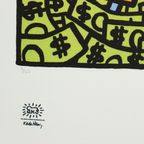 Offset Litho Naar Keith Haring Andy Mouse Iii 19/150 Pop Art thumbnail 6