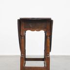 Charmante Antieke Engelse Eikenhouten Gateleg Tafel Klaptafel Uit 18E Eeuw thumbnail 6