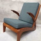 Vintage Fauteuil Easy Chair Mid Century Organic Design thumbnail 3