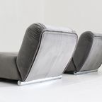 Giuseppe Munari Lounge Lounge Fauteuils Jaren 70, Italië Set Van 2 thumbnail 10
