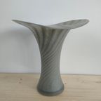 Design Glazen 'Zebra Vaas', Toegeschreven Aan Peill & Putzler (Jaren 70). thumbnail 6