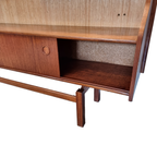 Vintage Teak Houten Wandkast Met Bar, Jaren 60 thumbnail 12
