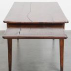 Antieke Franse Eettafel Gemaakt Van Kersenhout In Een Warme Kleur thumbnail 6