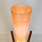 Vintage - Rocket Lamp - Novoplast Sered - Czech Republic - Teak - Fiberglass- 1960-1969 thumbnail 3