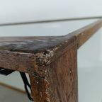 Antieke Grote Glazen Vitrinekast / Toonbank thumbnail 28
