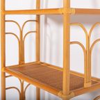 Vintage Bamboo And Rattan Cabinet, 1980’s thumbnail 4