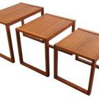 Nesting Tables Mimiset Tafeltjes Bramin Vintage Deens 'Kerteminde' thumbnail 2