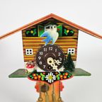 Miniatuur - Schwartzwald - Staand Klokje Met Slinger - Opwindbaar - West-Germany - 3E Kwart 20E E thumbnail 3