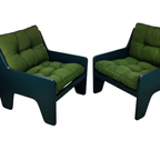 Modernistische Jaren 60 Lounge Fauteuils thumbnail 6