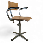 Friso Kramer For Ahrend Cirkel Studio Chair With Arms / 1960s thumbnail 2