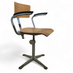 Friso Kramer For Ahrend Cirkel Studio Chair With Arms / 1960S thumbnail 2