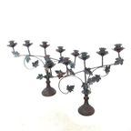 Vintage Tafel Kandelaars – Kerk Kandelaars -(rn35) thumbnail 12